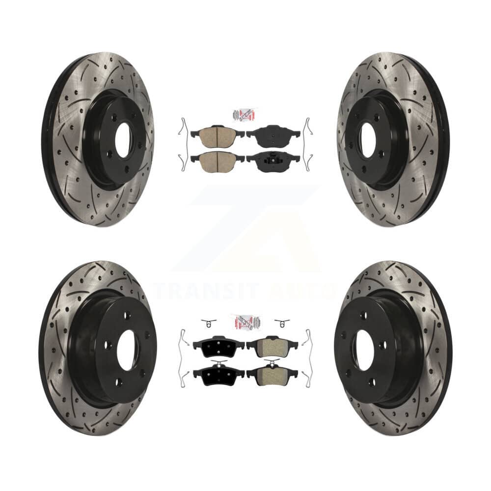 Transit Auto - KDA-100948 - Front and Rear Disc Brake Kits