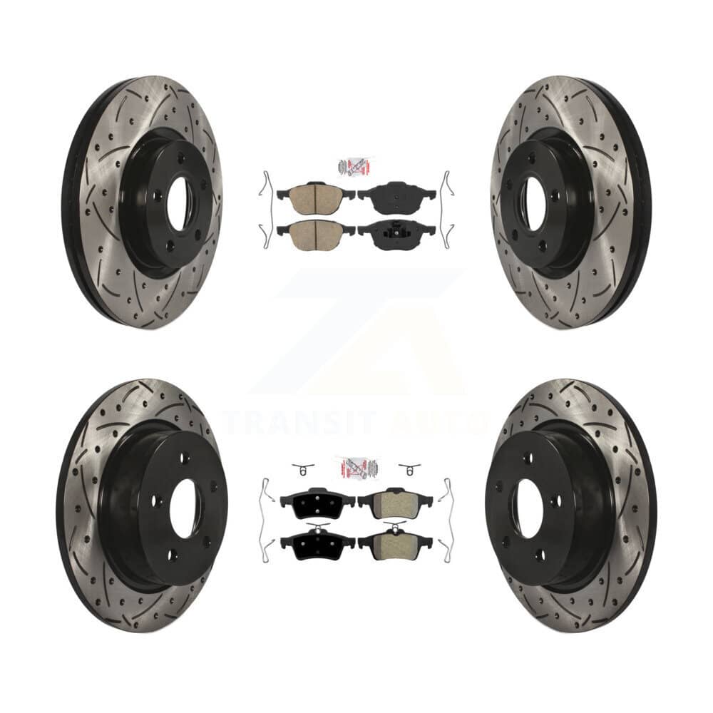 Transit Auto - KDA-100949 - Front and Rear Disc Brake Kits