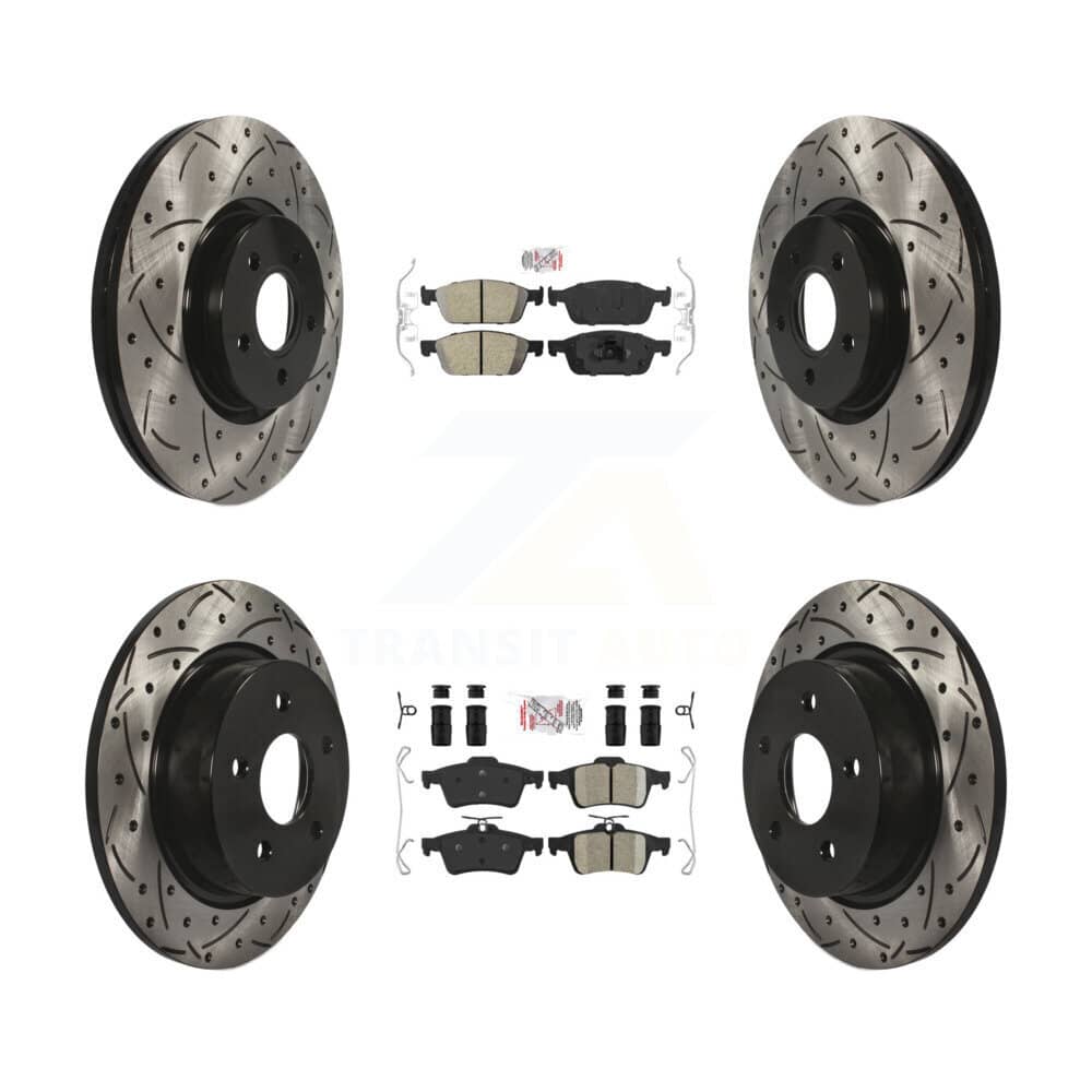Transit Auto - KDA-100950 - Front and Rear Disc Brake Kits