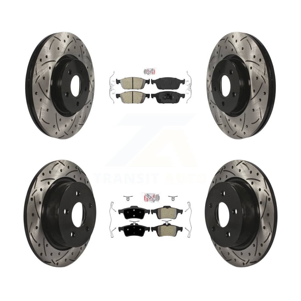 Transit Auto - KDA-100952 - Front and Rear Disc Brake Kits