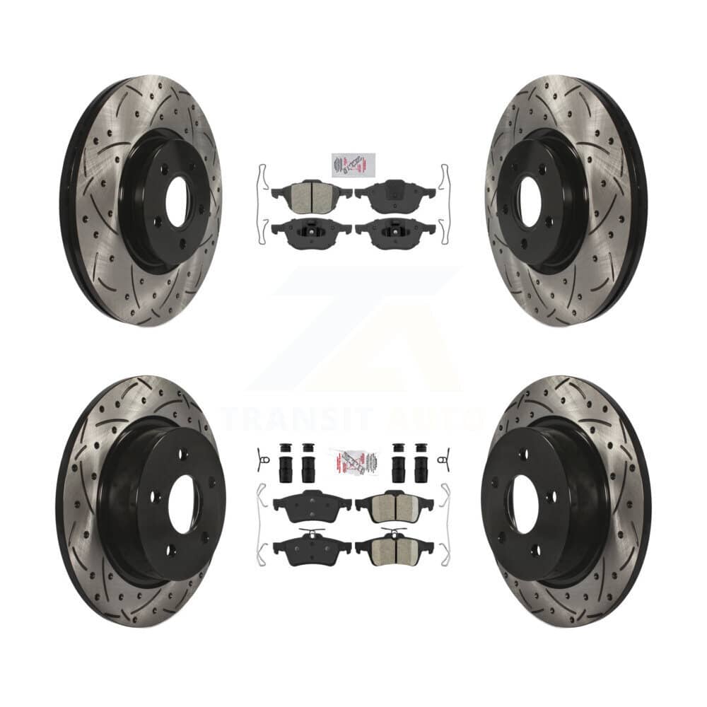 Transit Auto - KDA-100953 - Front and Rear Disc Brake Kits