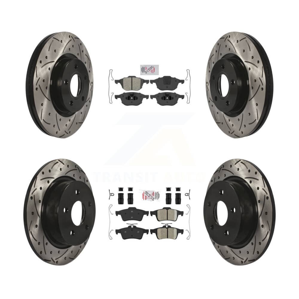Transit Auto - KDA-100954 - Front and Rear Disc Brake Kits