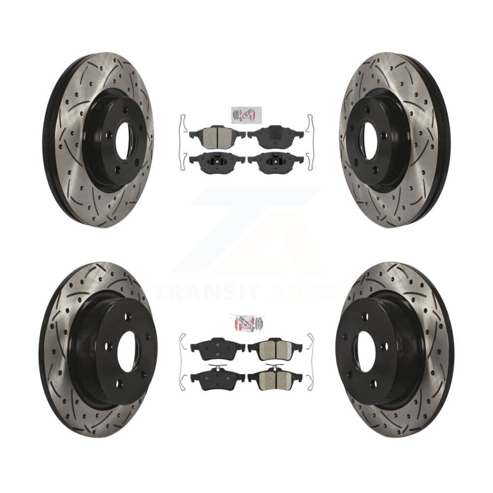 Transit Auto - KDA-100956 - Front and Rear Disc Brake Kits