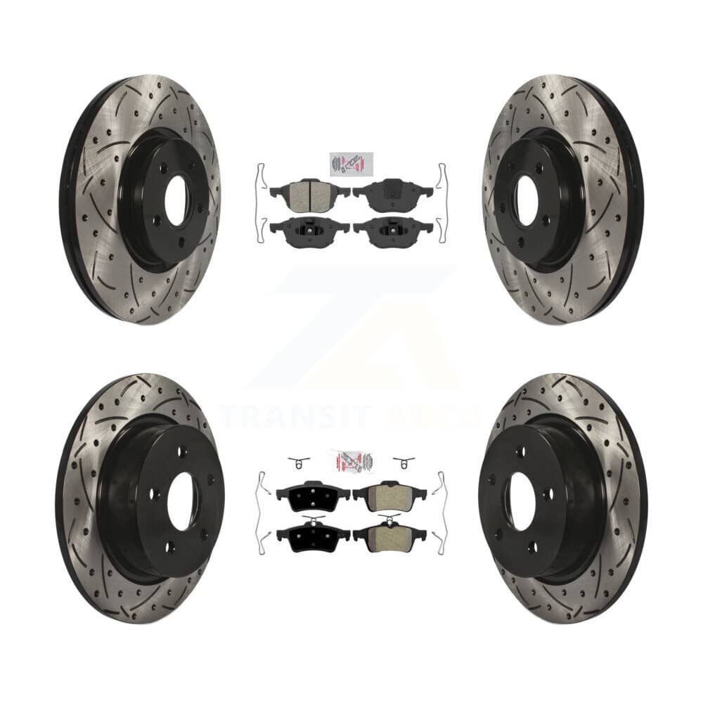 Transit Auto - KDA-100957 - Front and Rear Disc Brake Kits
