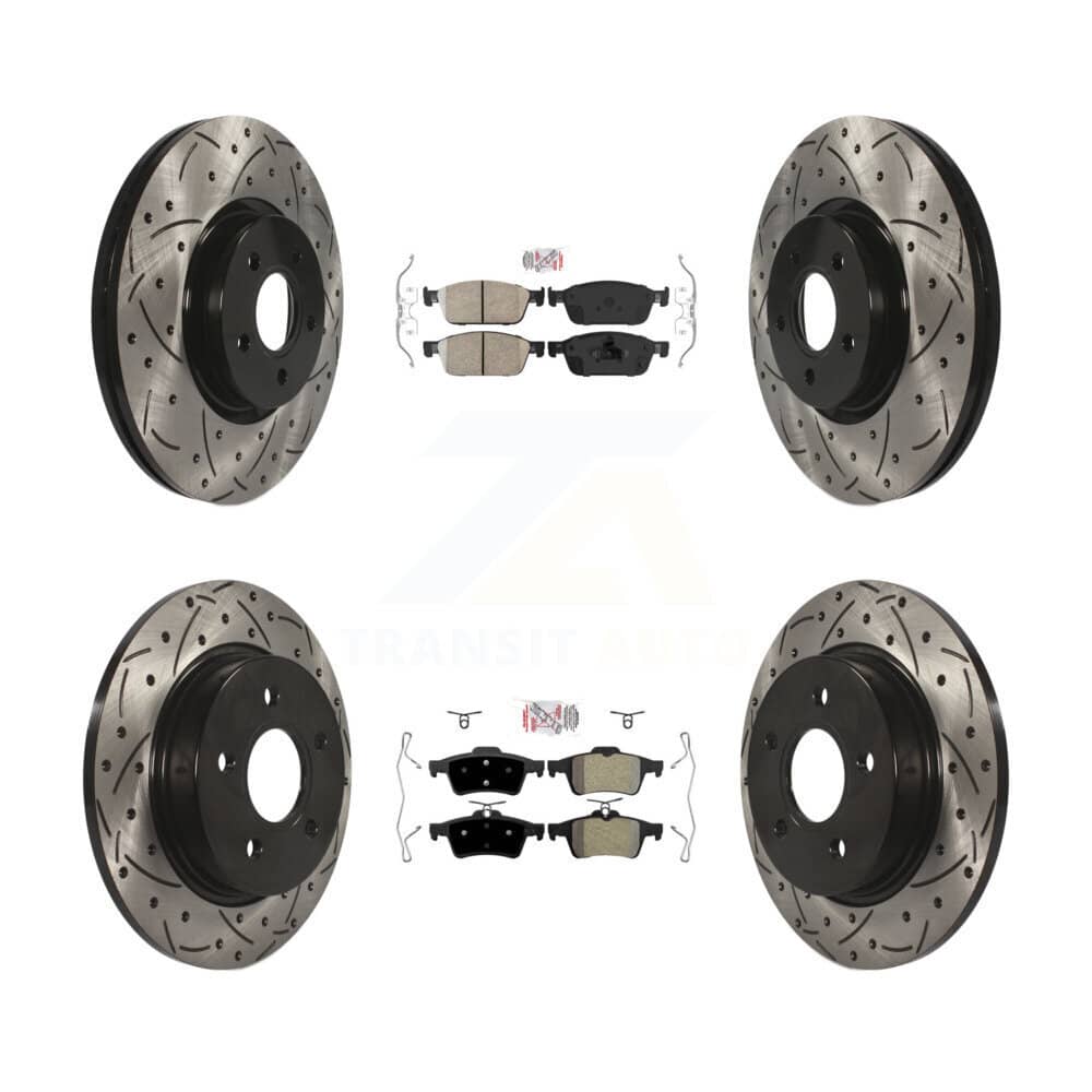 Transit Auto - KDA-100964 - Front and Rear Disc Brake Kits