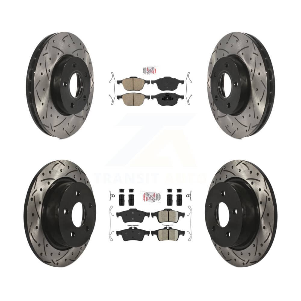 Transit Auto - KDA-100965 - Front and Rear Disc Brake Kits