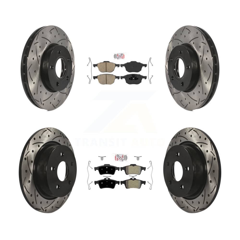 Transit Auto - KDA-100967 - Front and Rear Disc Brake Kits
