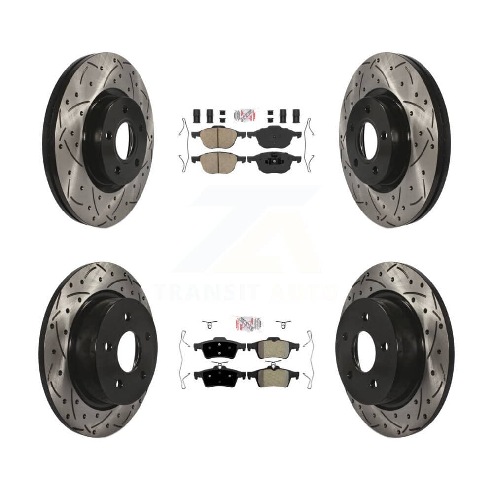 Transit Auto - KDA-100972 - Front and Rear Disc Brake Kits