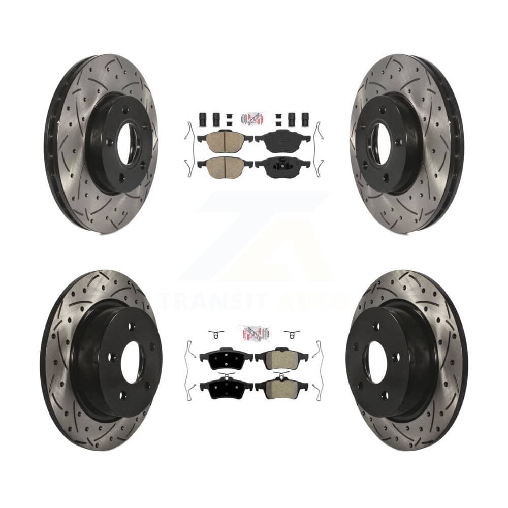 Transit Auto - KDA-100973 - Front and Rear Disc Brake Kits