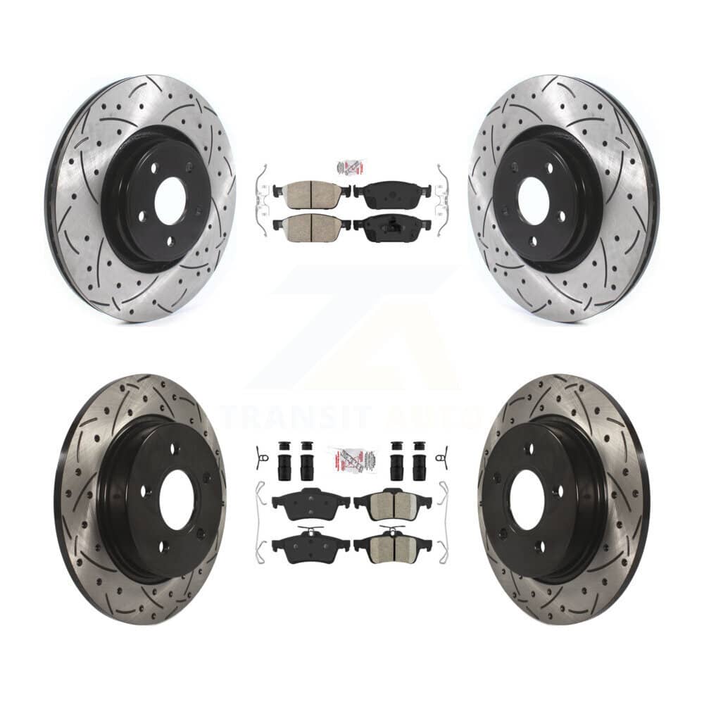 Transit Auto - KDA-100977 - Front and Rear Disc Brake Kits