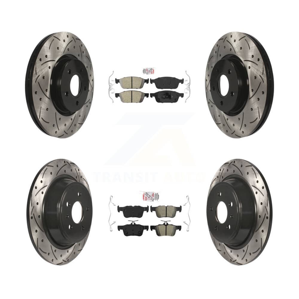 Transit Auto - KDA-100987 - Front and Rear Disc Brake Kits