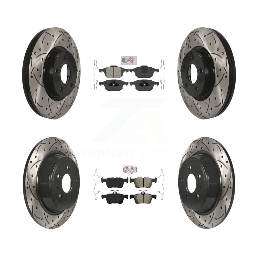 Transit Auto - KDA-100990 - Front and Rear Disc Brake Kits
