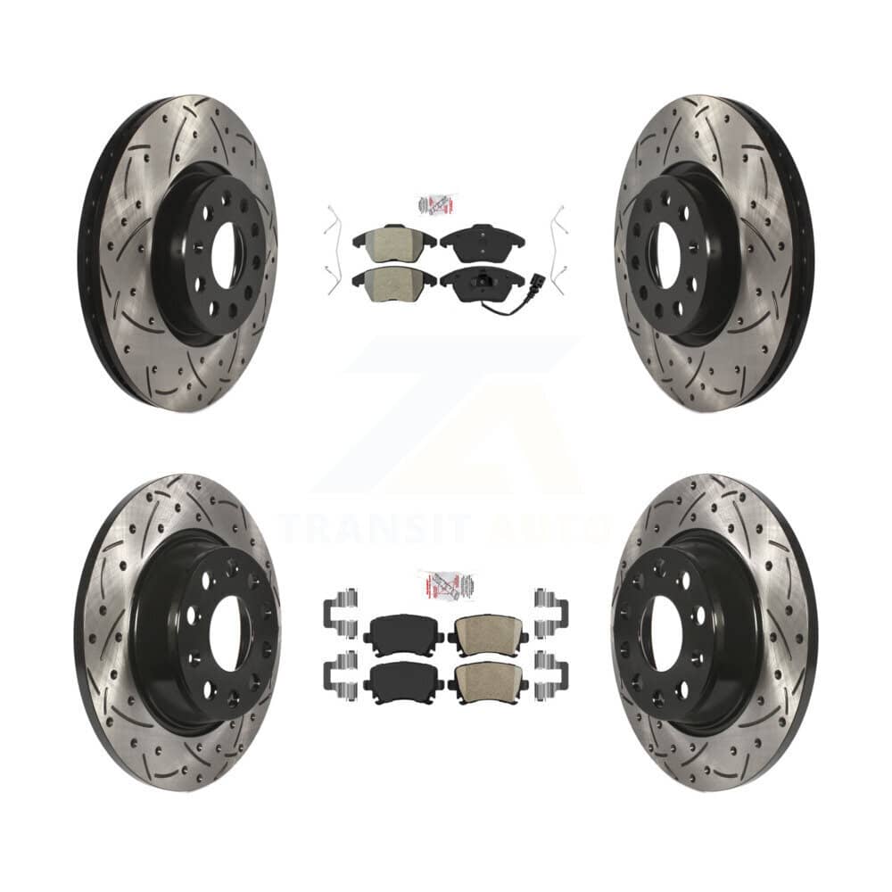 Transit Auto - KDA-101011 - Front and Rear Disc Brake Kits