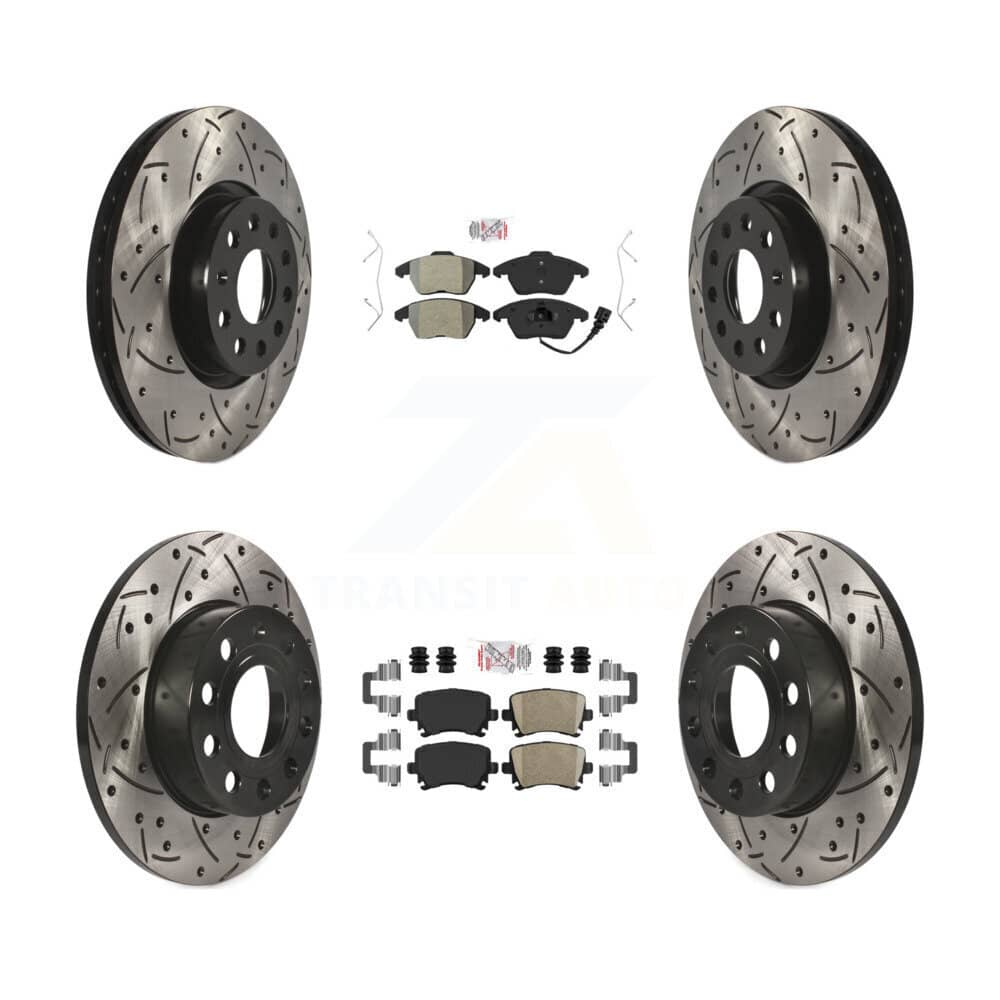 Transit Auto - KDA-101014 - Front and Rear Disc Brake Kits
