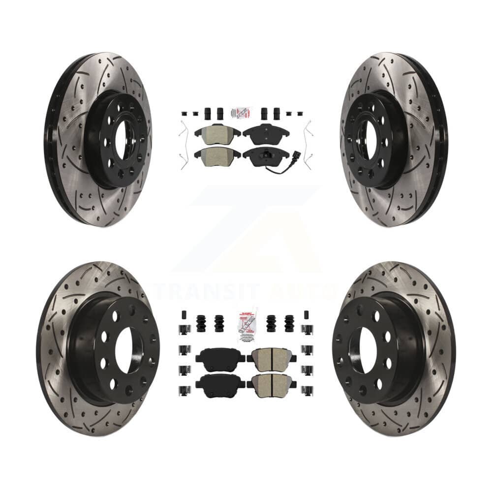 Transit Auto - KDA-101026 - Front and Rear Disc Brake Kits