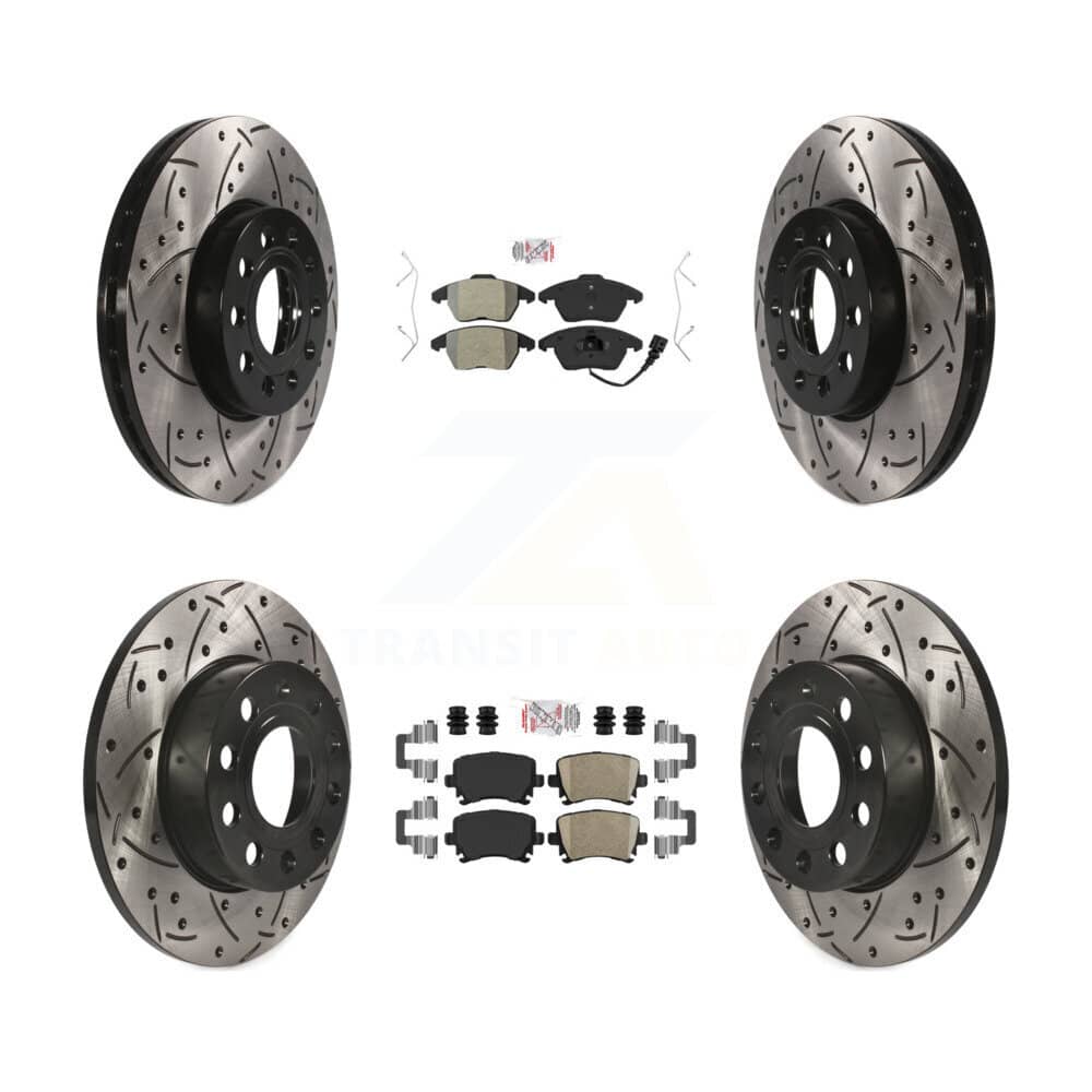 Transit Auto - KDA-101036 - Front and Rear Disc Brake Kits