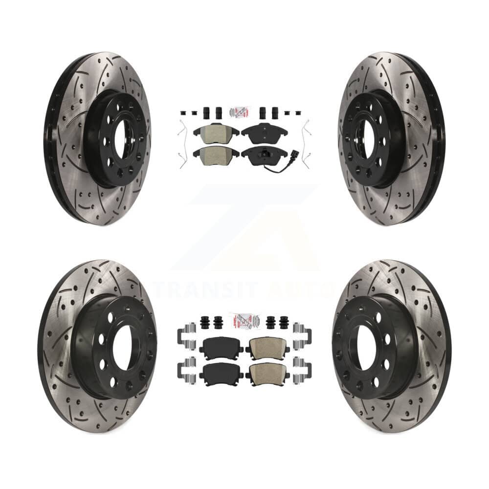 Transit Auto - KDA-101038 - Front and Rear Disc Brake Kits