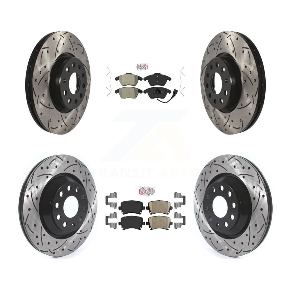 Transit Auto - KDA-101039 - Front and Rear Disc Brake Kits