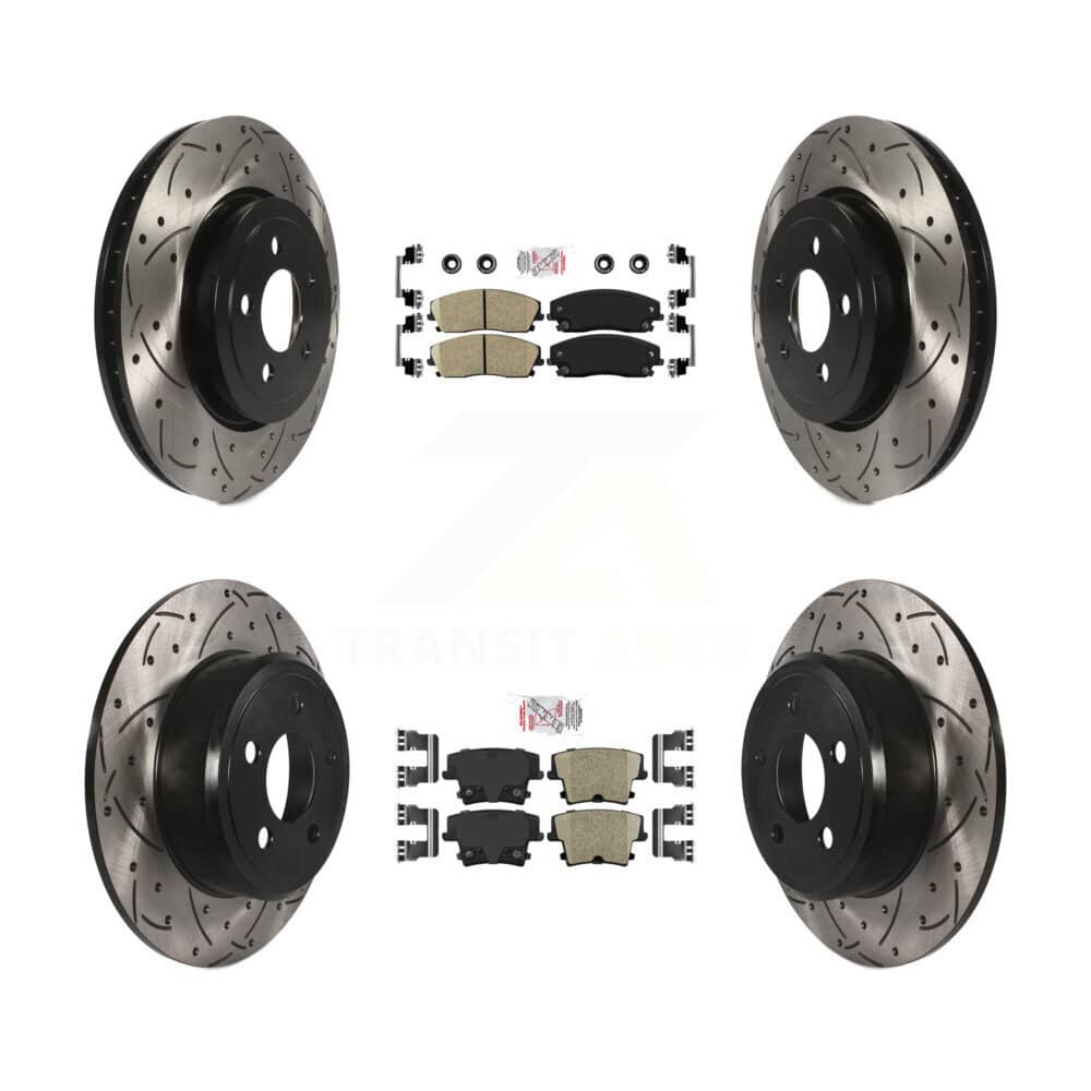 Transit Auto - KDA-101060 - Front and Rear Disc Brake Kits