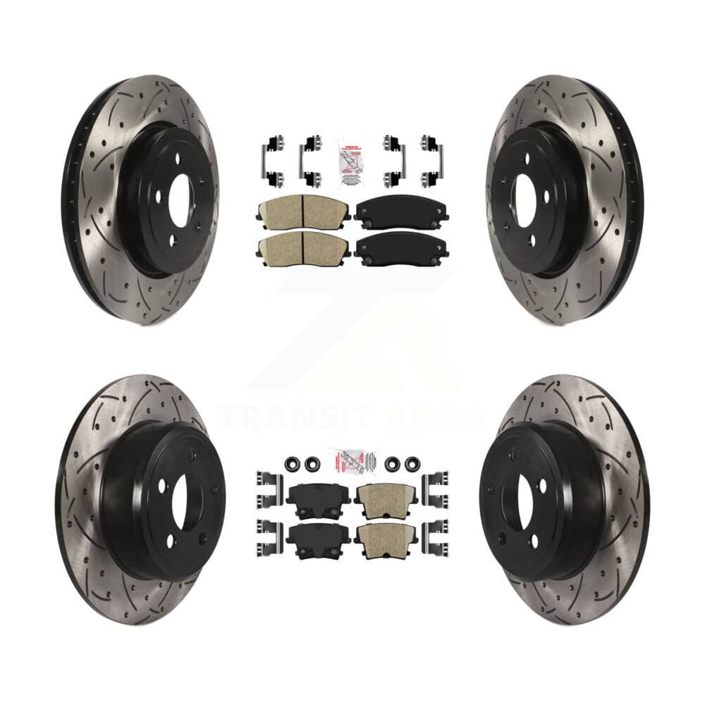 Transit Auto - KDA-101062 - Front and Rear Disc Brake Kits