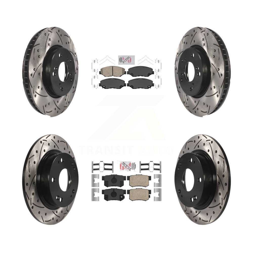 Transit Auto - KDA-101130 - Front and Rear Disc Brake Kits