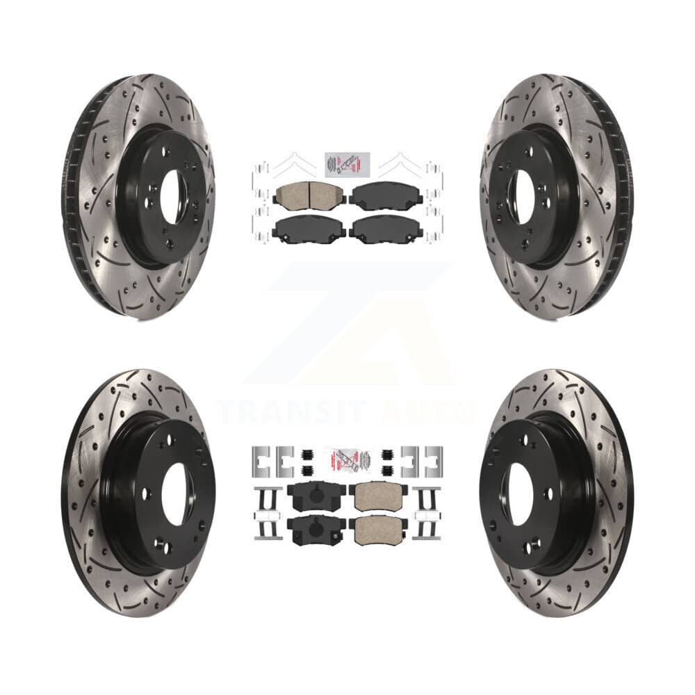 Transit Auto - KDA-101131 - Front and Rear Disc Brake Kits