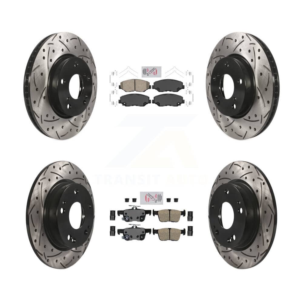 Transit Auto - KDA-101134 - Front and Rear Disc Brake Kits