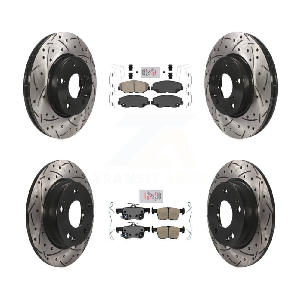 Transit Auto - KDA-101137 - Front and Rear Disc Brake Kits