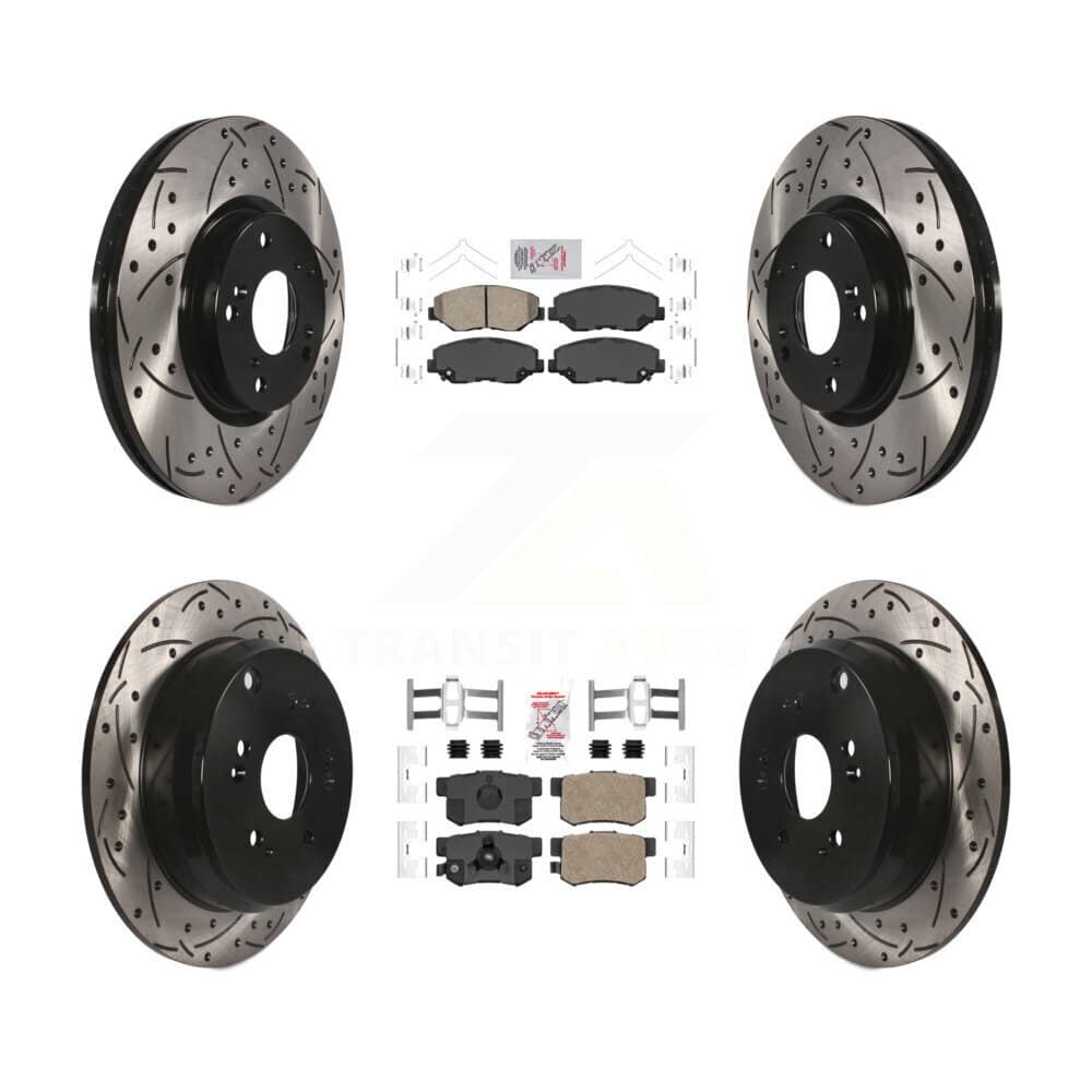 Transit Auto - KDA-101139 - Front and Rear Disc Brake Kits