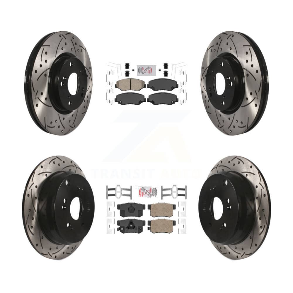 Transit Auto - KDA-101140 - Front and Rear Disc Brake Kits
