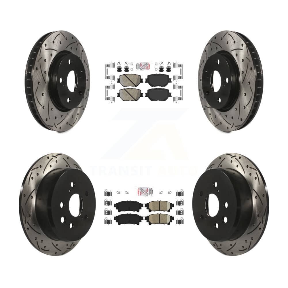 Transit Auto - KDA-101146 - Front and Rear Disc Brake Kits