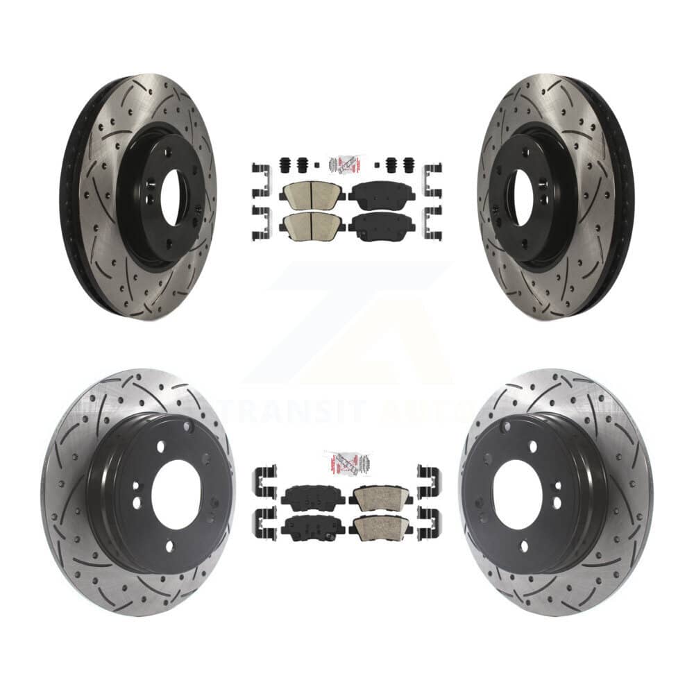 Transit Auto - KDA-101153 - Front and Rear Disc Brake Kits
