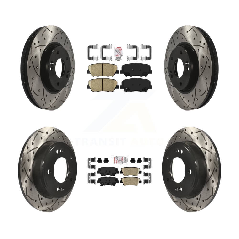 Transit Auto - KDA-101156 - Front and Rear Disc Brake Kits