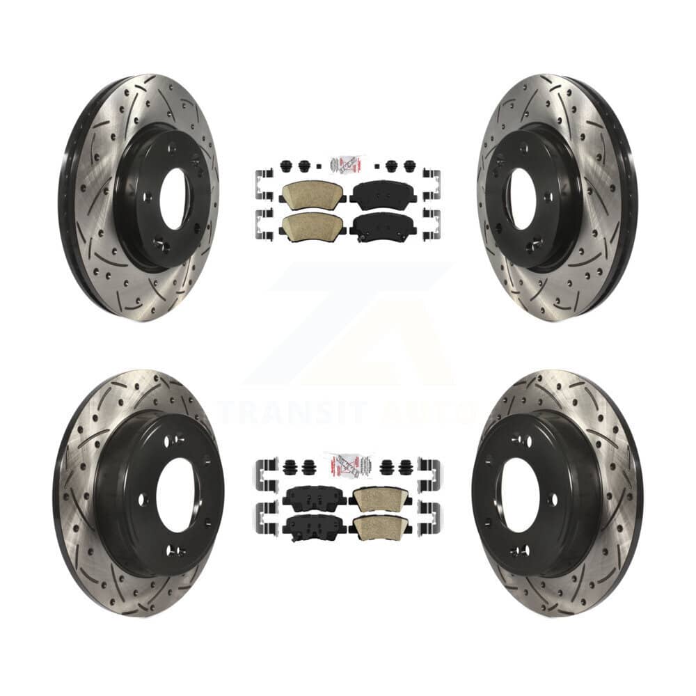 Transit Auto - KDA-101158 - Front and Rear Disc Brake Kits
