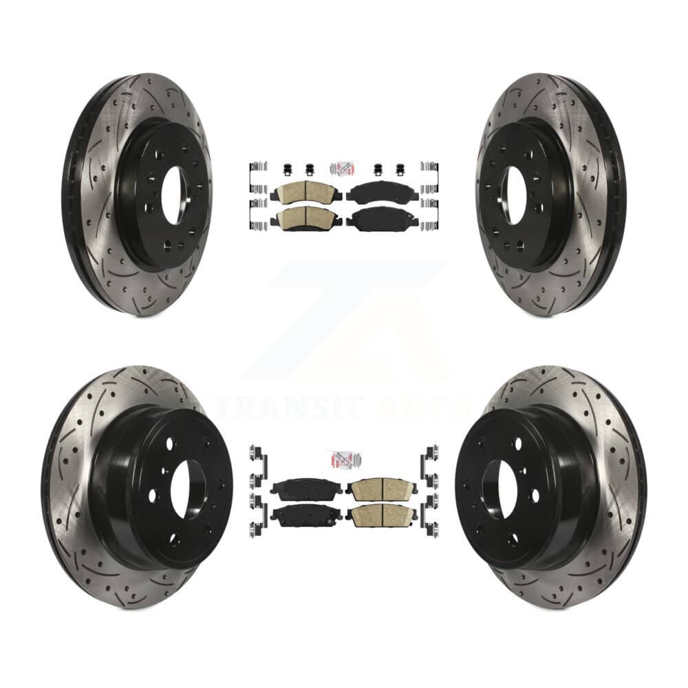 Transit Auto - KDA-101173 - Front and Rear Disc Brake Kits