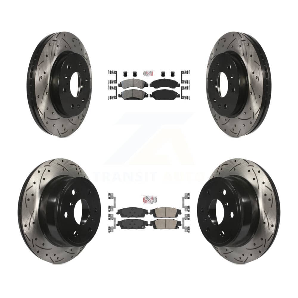 Transit Auto - KDA-101183 - Front and Rear Disc Brake Kits