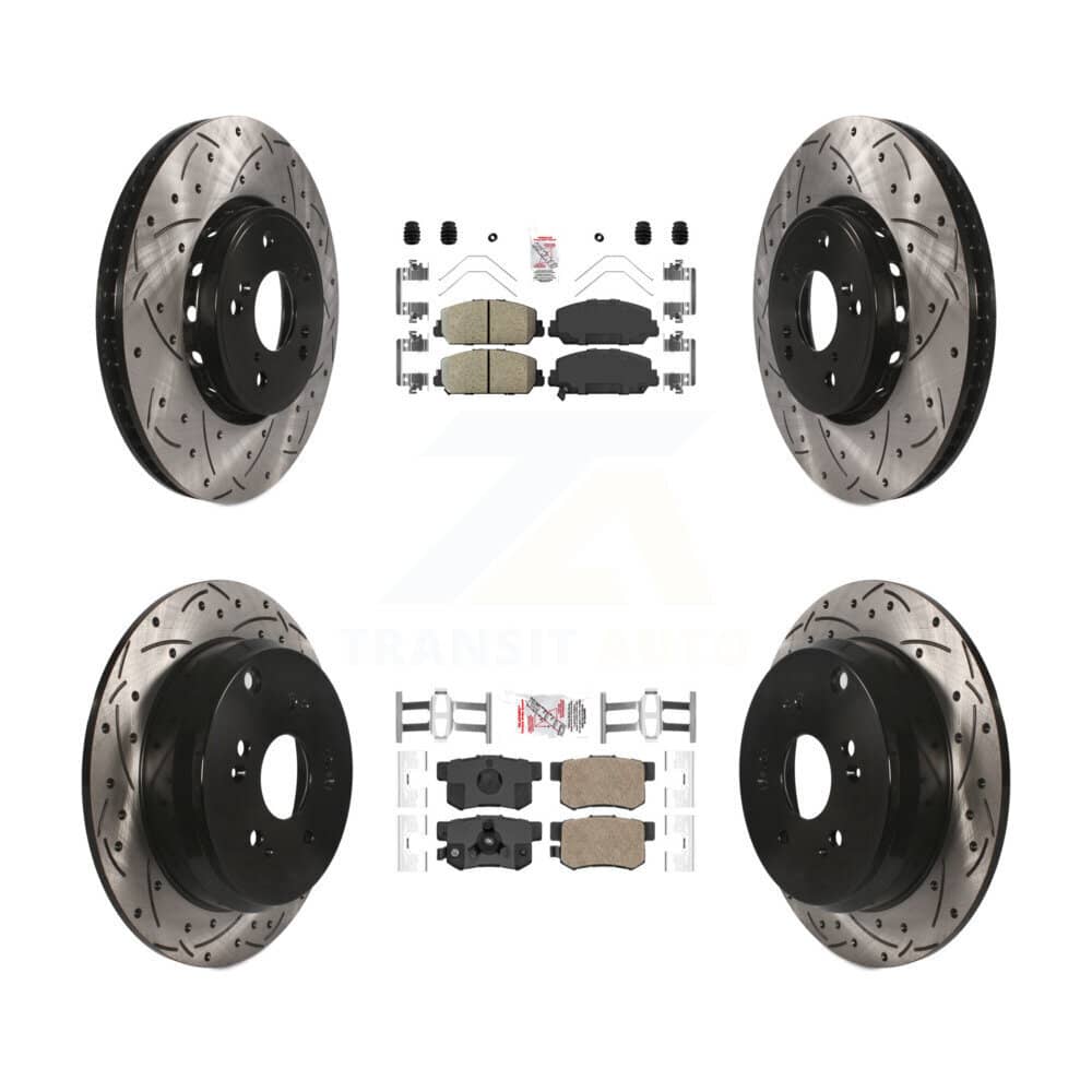 Transit Auto - KDA-101207 - Front and Rear Disc Brake Kits