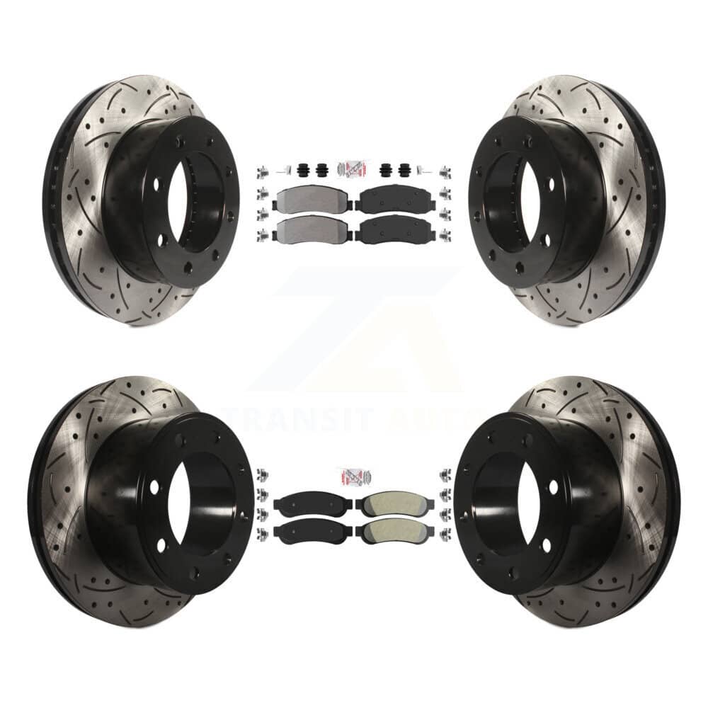 Transit Auto - KDA-101236 - Front and Rear Disc Brake Kits