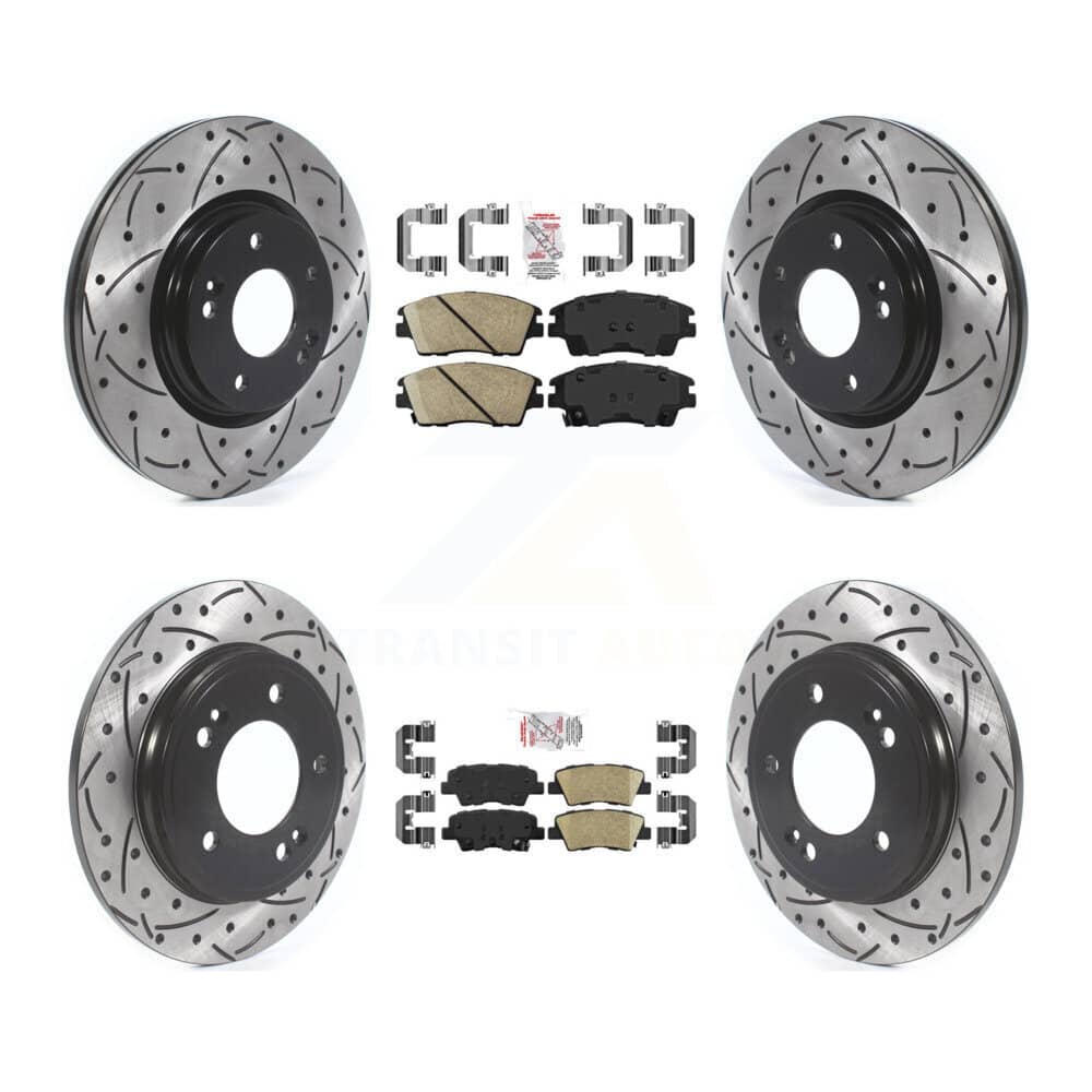 Transit Auto - KDA-101260 - Front and Rear Disc Brake Kits