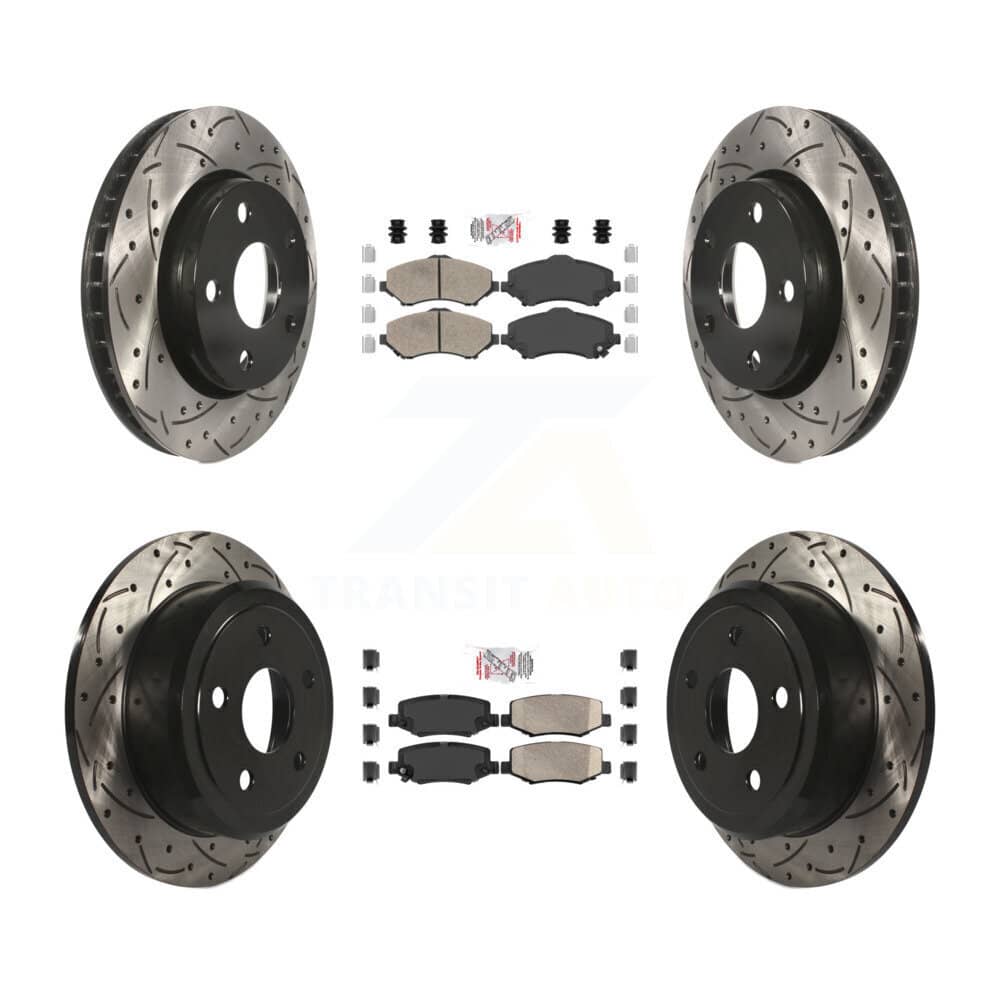 Transit Auto - KDA-101284 - Front and Rear Disc Brake Kits