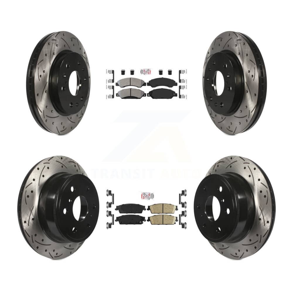 Transit Auto - KDA-101291 - Front and Rear Disc Brake Kits