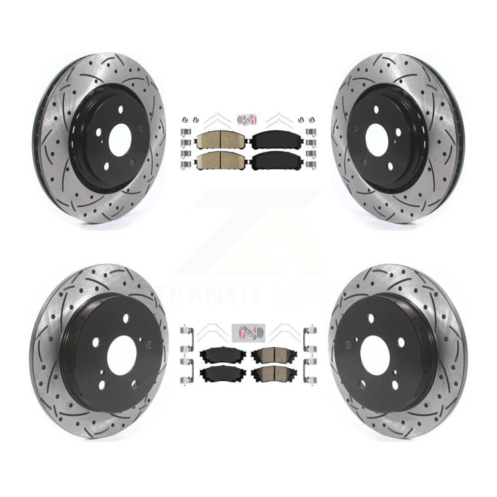 Transit Auto - KDA-101327 - Front and Rear Disc Brake Kits