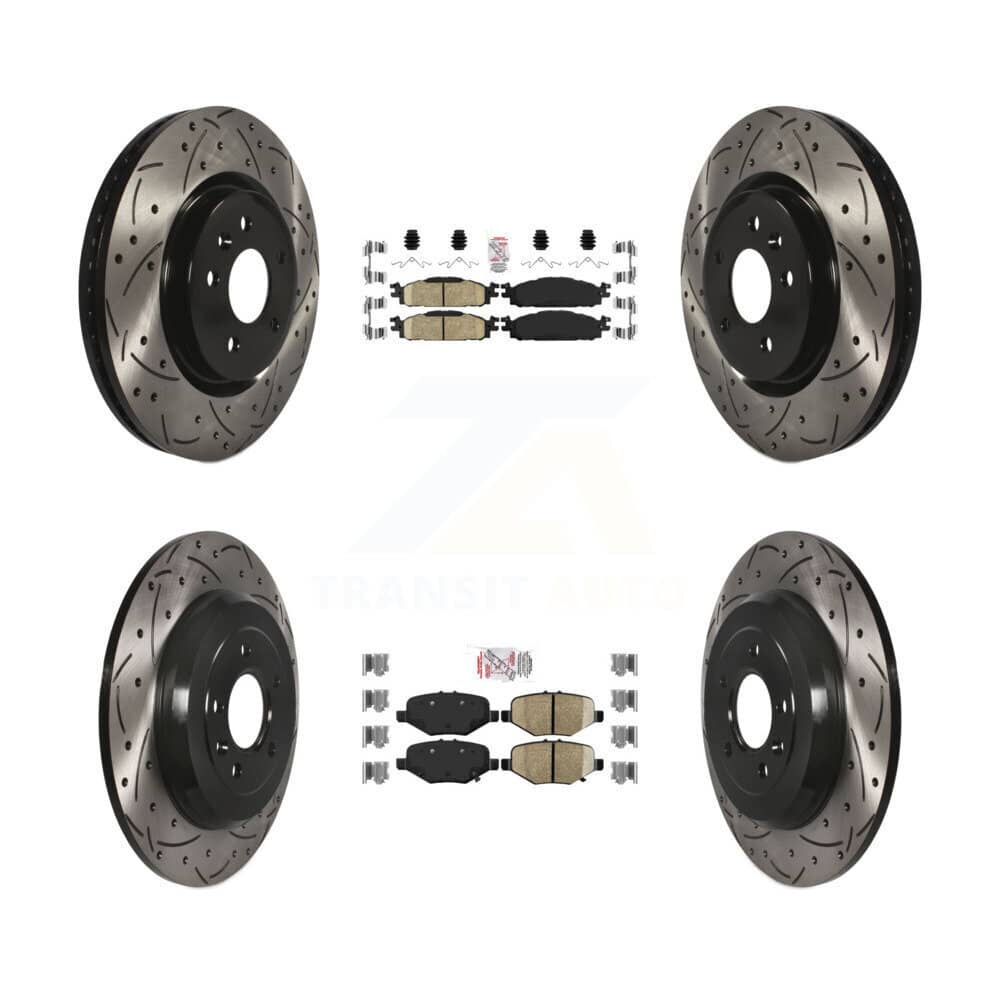 Transit Auto - KDA-101374 - Front and Rear Disc Brake Kits