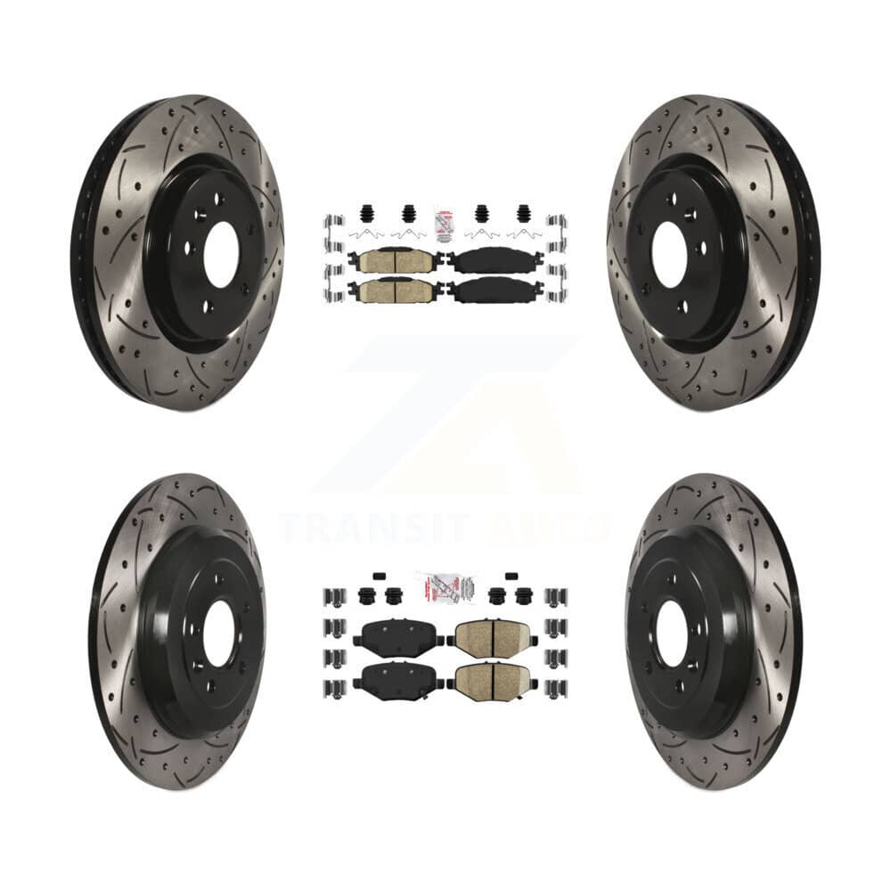 Transit Auto - KDA-101376 - Front and Rear Disc Brake Kits