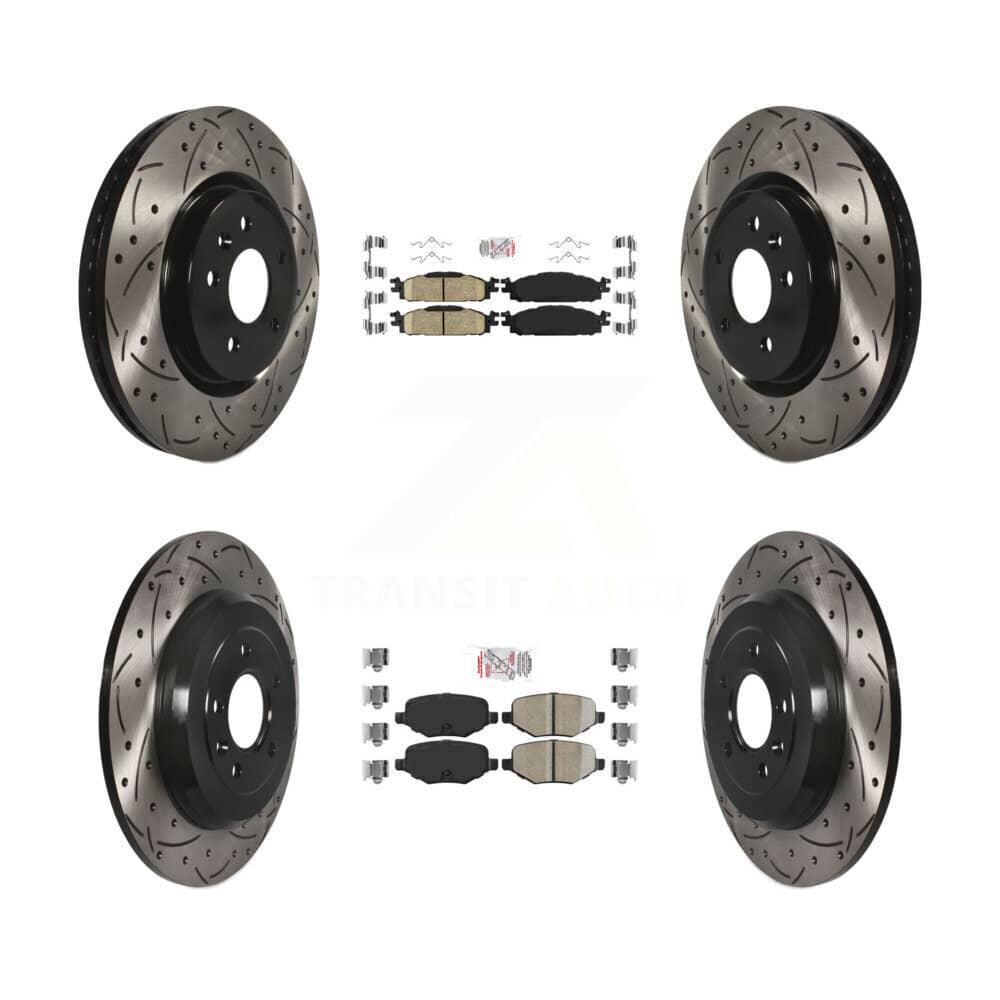 Transit Auto - KDA-101387 - Front and Rear Disc Brake Kits