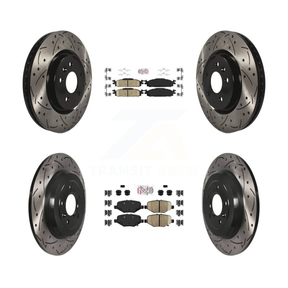 Transit Auto - KDA-101388 - Front and Rear Disc Brake Kits