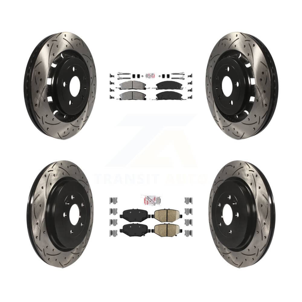 Transit Auto - KDA-101390 - Front and Rear Disc Brake Kits