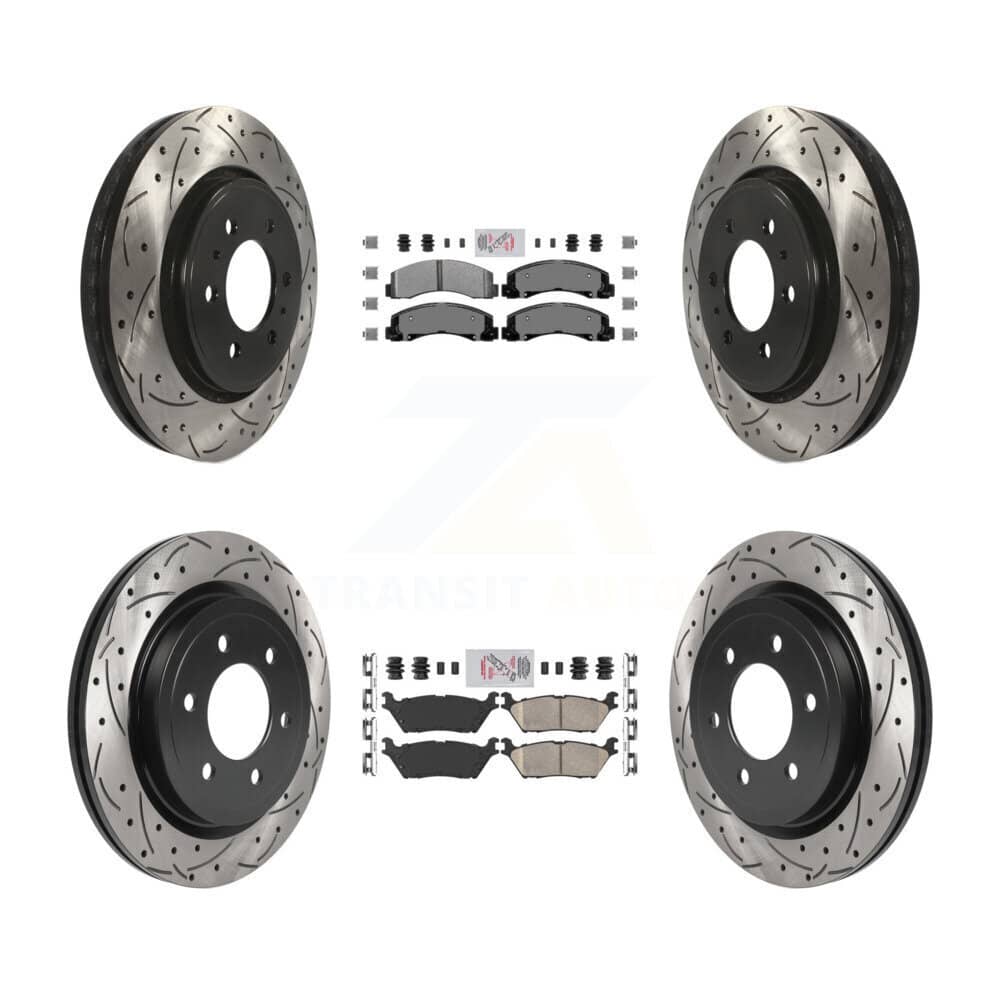 Transit Auto - KDA-101392 - Front and Rear Disc Brake Kits