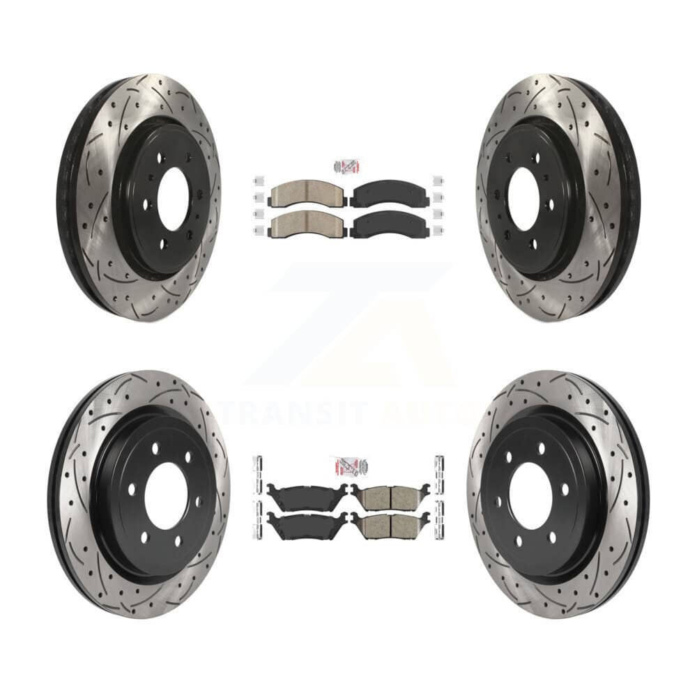 Transit Auto - KDA-101395 - Front and Rear Disc Brake Kits