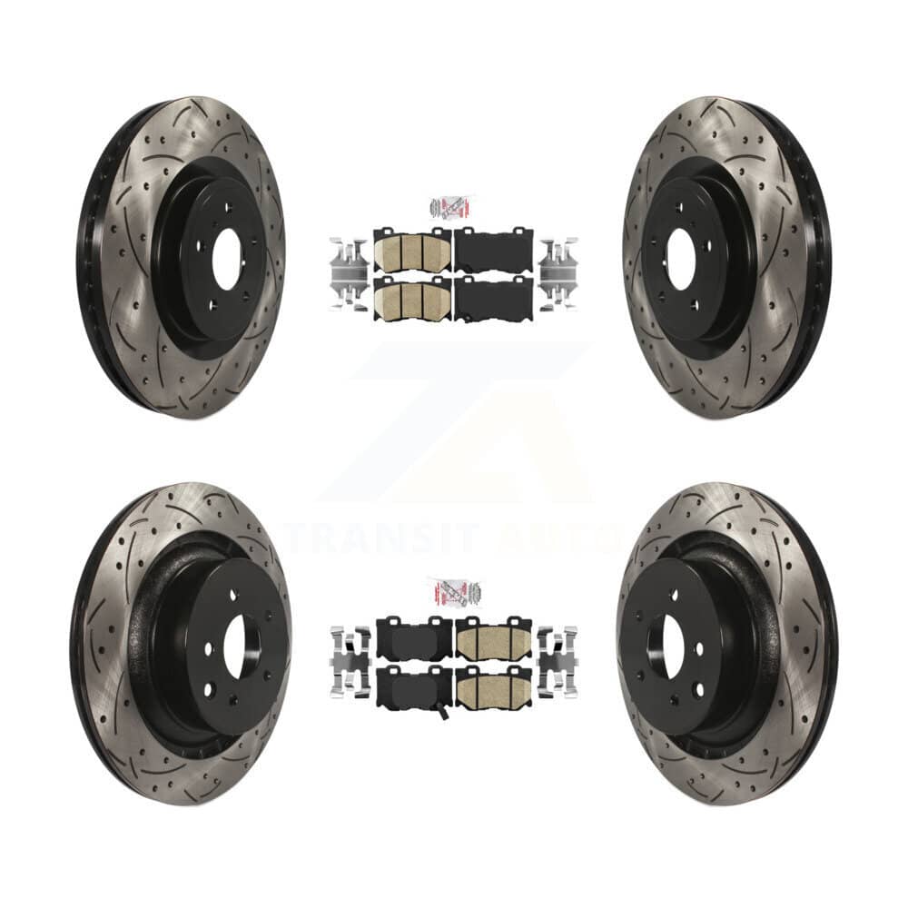 Transit Auto - KDA-101398 - Front and Rear Disc Brake Kits